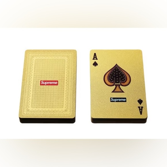 Supreme Gold Foil Playing Cards - Picture 8 of 9